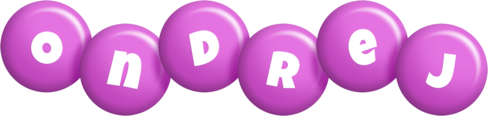 Ondrej candy-purple logo