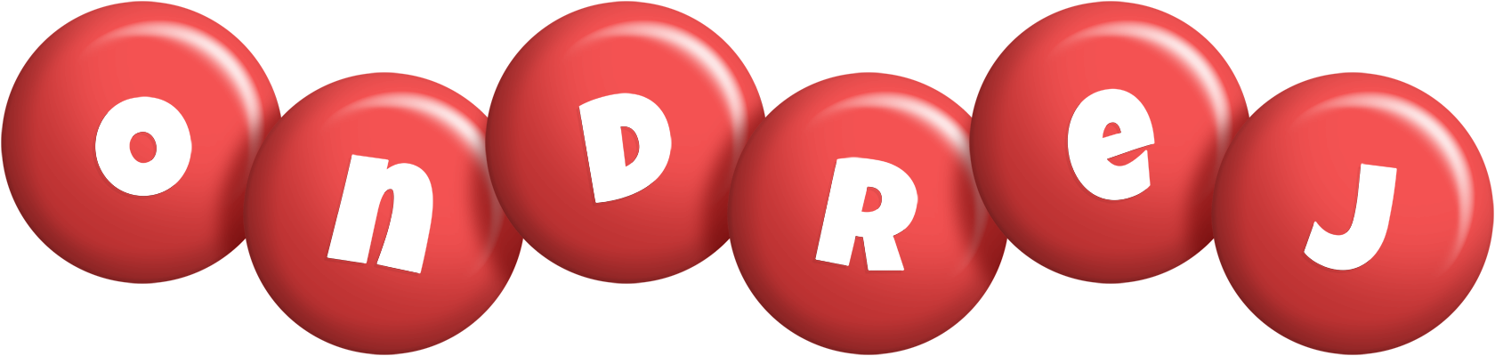 Ondrej candy-red logo