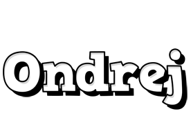 Ondrej snowing logo