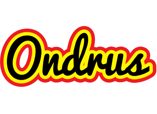 Ondrus flaming logo