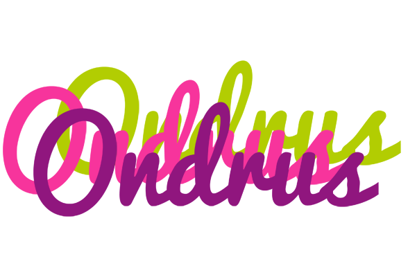 Ondrus flowers logo