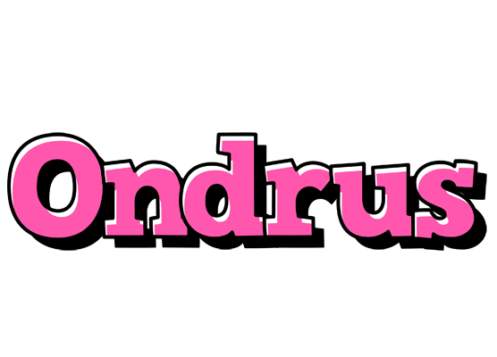 Ondrus girlish logo