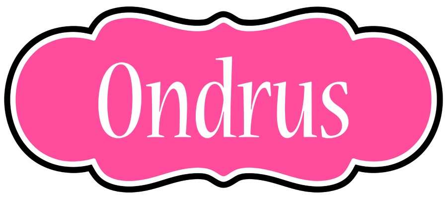 Ondrus invitation logo