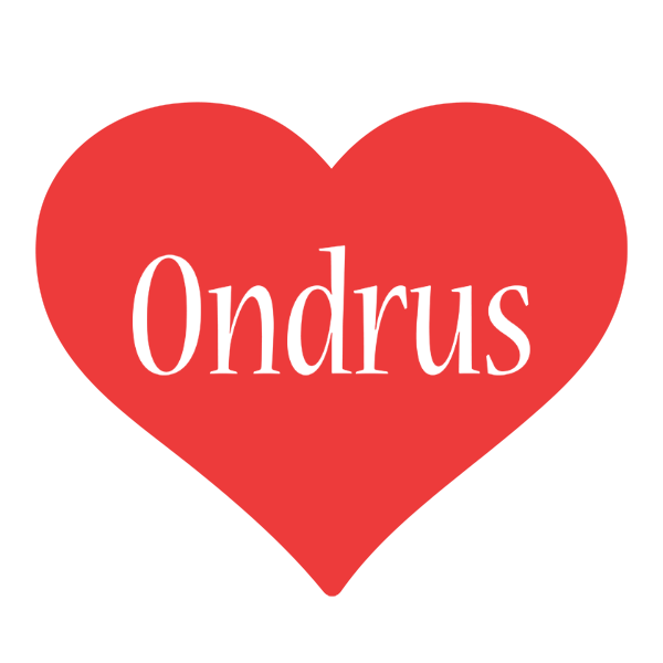 Ondrus love logo