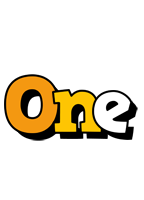 One cartoon logo