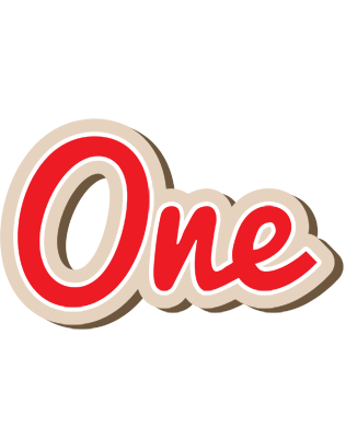 One chocolate logo