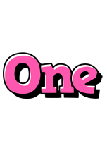 One girlish logo