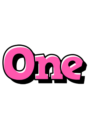 One girlish logo