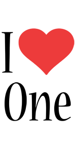 One i-love logo