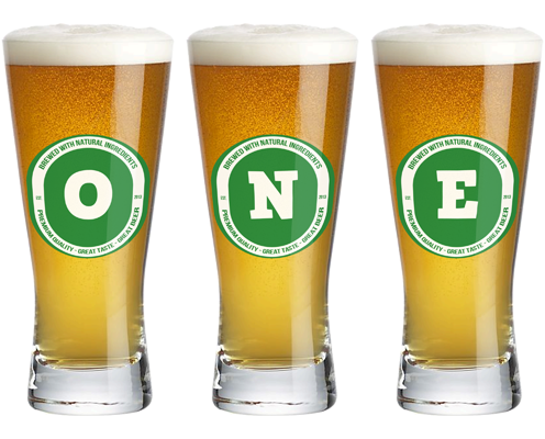 One lager logo