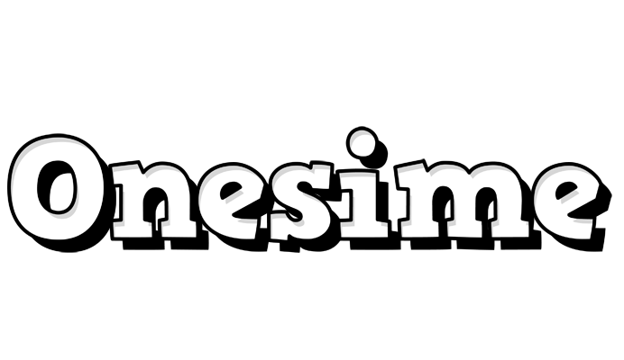 Onesime snowing logo