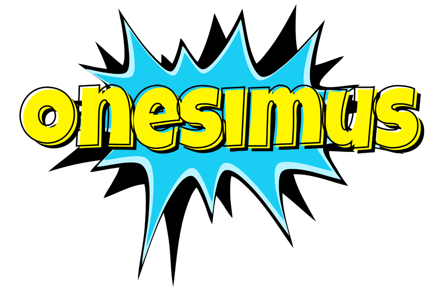 Onesimus amazing logo