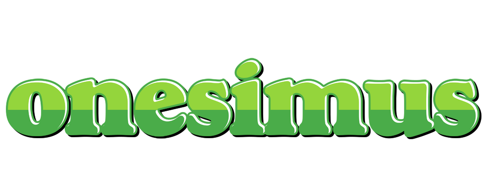 Onesimus apple logo