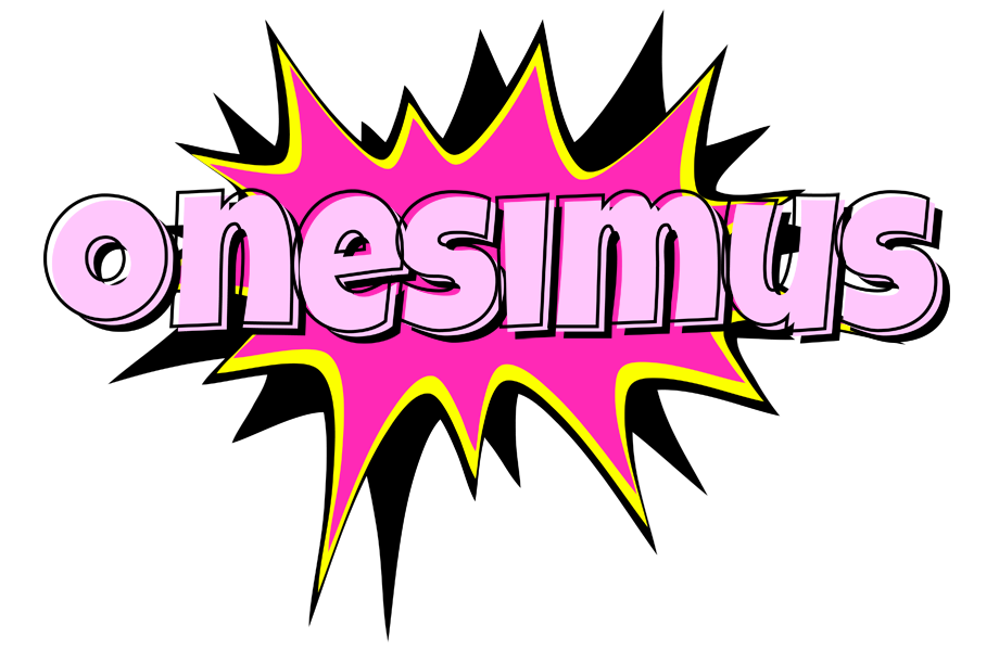 Onesimus badabing logo
