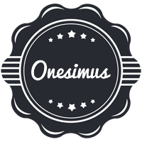 Onesimus badge logo