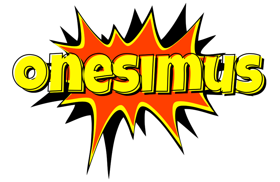 Onesimus bazinga logo