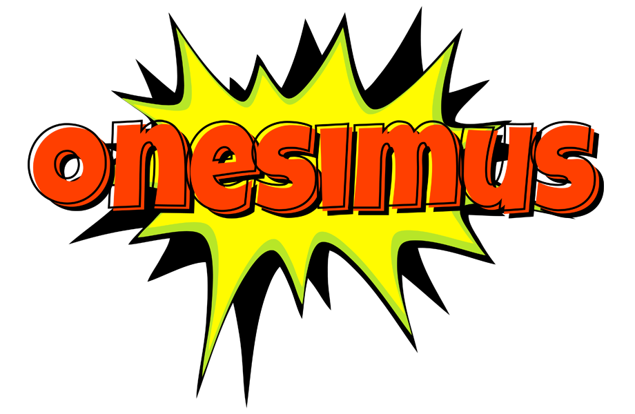 Onesimus bigfoot logo