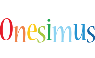 Onesimus birthday logo