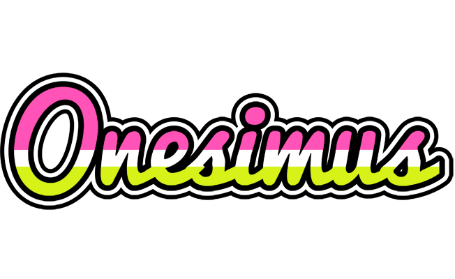 Onesimus candies logo