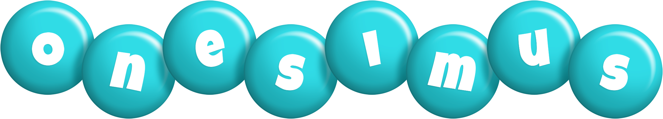 Onesimus candy-azur logo