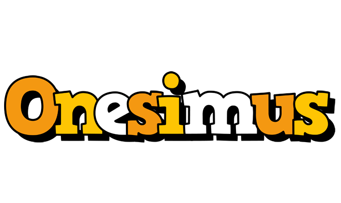 Onesimus cartoon logo