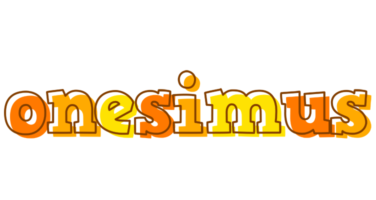 Onesimus desert logo