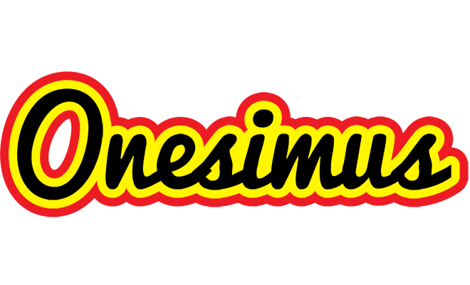 Onesimus flaming logo