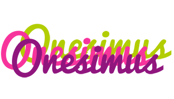 Onesimus flowers logo