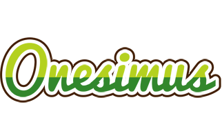 Onesimus golfing logo