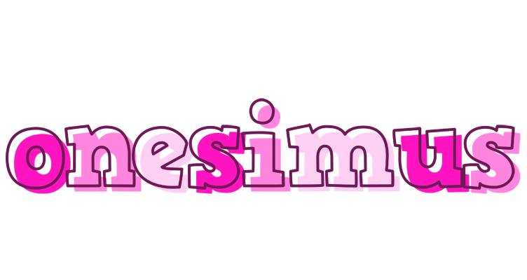 Onesimus hello logo