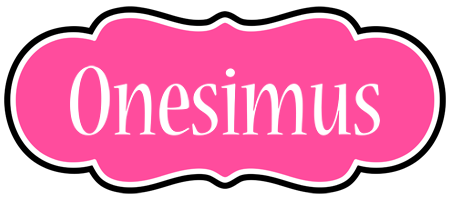 Onesimus invitation logo
