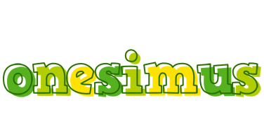 Onesimus juice logo