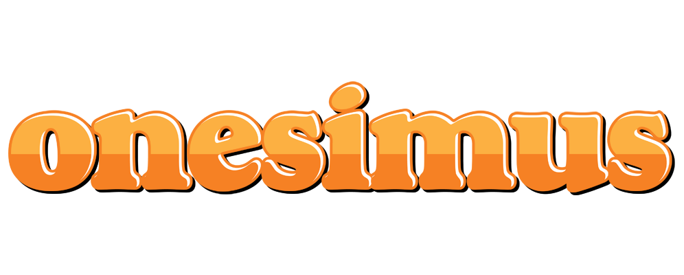 Onesimus orange logo