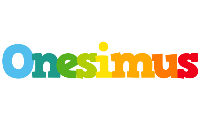 Onesimus rainbows logo