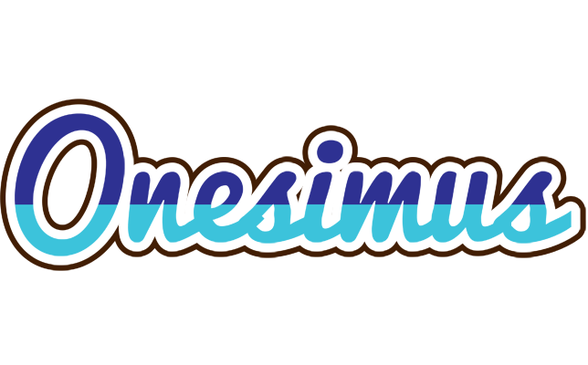 Onesimus raining logo