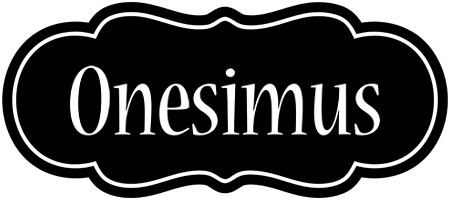 Onesimus welcome logo
