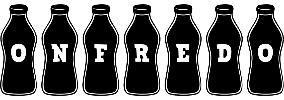 Onfredo bottle logo