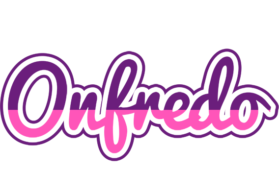 Onfredo cheerful logo