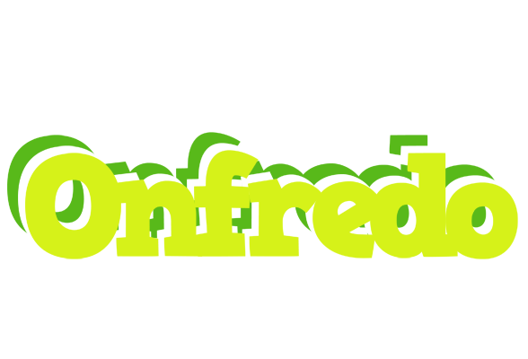 Onfredo citrus logo