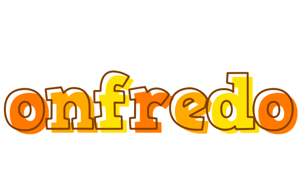 Onfredo desert logo