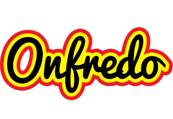 Onfredo flaming logo