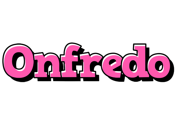 Onfredo girlish logo
