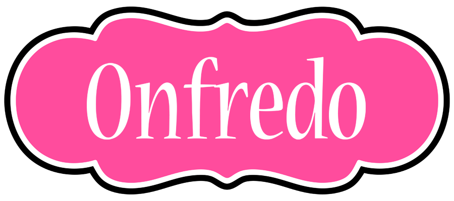 Onfredo invitation logo