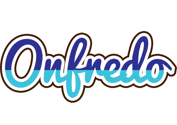 Onfredo raining logo
