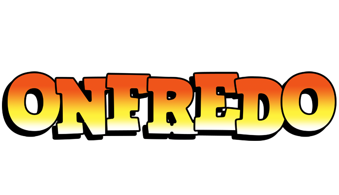 Onfredo sunset logo
