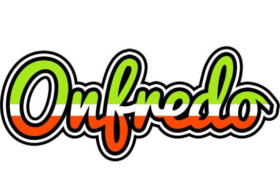 Onfredo superfun logo