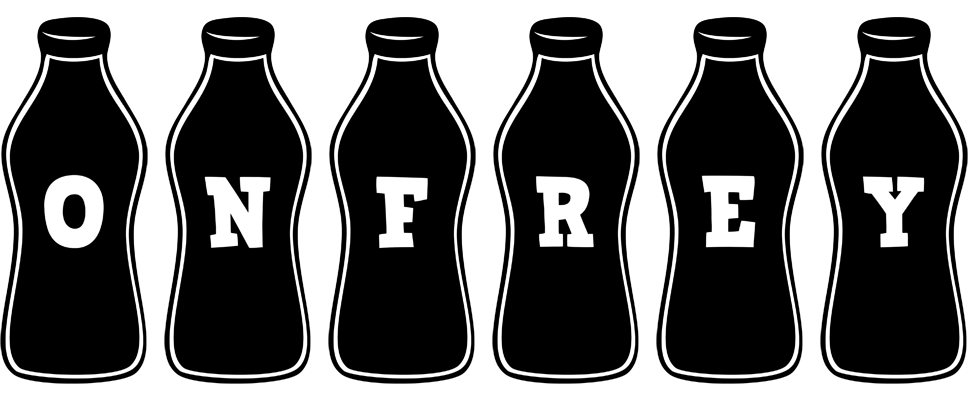 Onfrey bottle logo