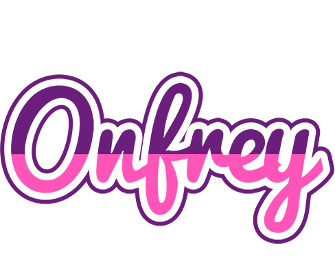 Onfrey cheerful logo