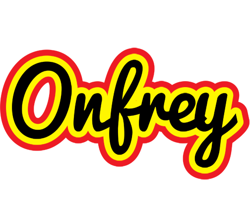 Onfrey flaming logo