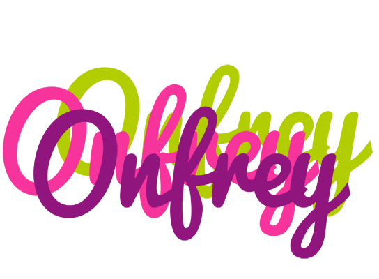 Onfrey flowers logo